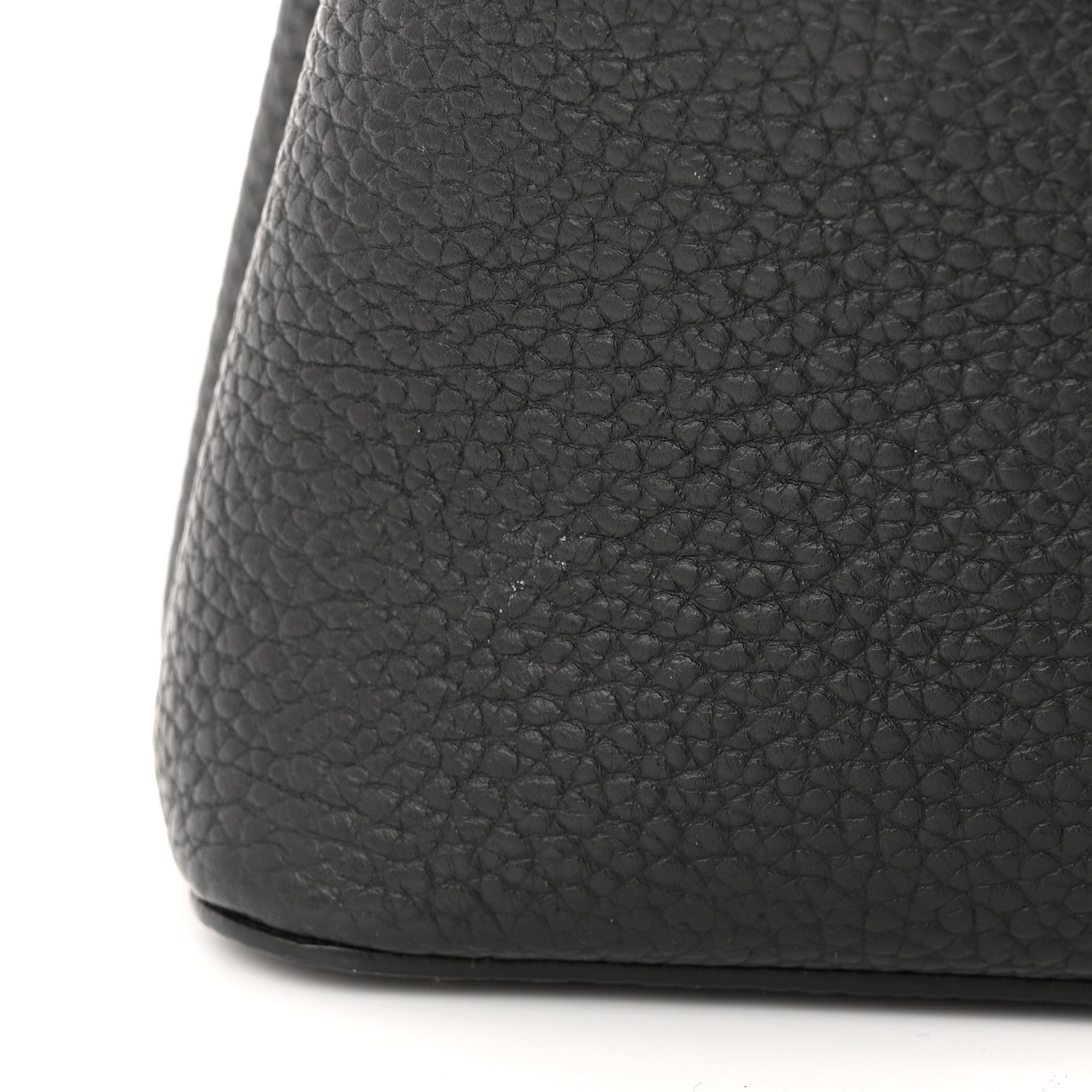 Louis Vuitton Taurillon Snakeskin Mini Capucines Black 10 of 12