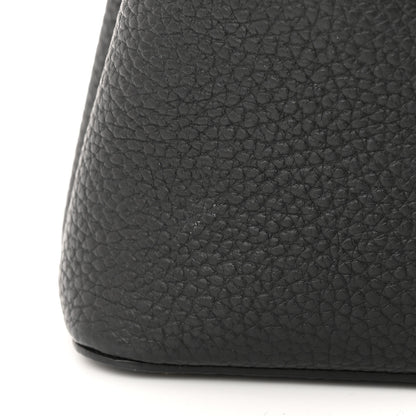 Louis Vuitton Taurillon Snakeskin Mini Capucines Black 10 of 12