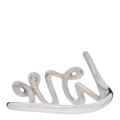 Tiffany Sterling Silver Paloma Picasso Graffiti Love Ring 54 7 3 of 6