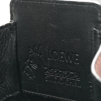 Loewe X Spirited Away Calfskin Textile Susuwatari Mini Hammock Shoulder Bag Havane Ecru 6 of 9