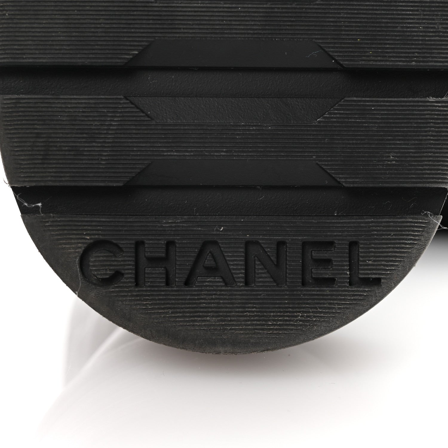 Chanel Shiny Calfskin Quilted Lace Up Combat Boots 40 Black 7 of 11