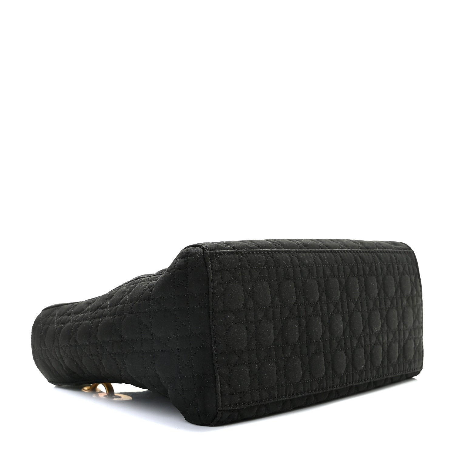 Christian Dior Nylon Cannage Medium Lady Dior Black 4 of 10