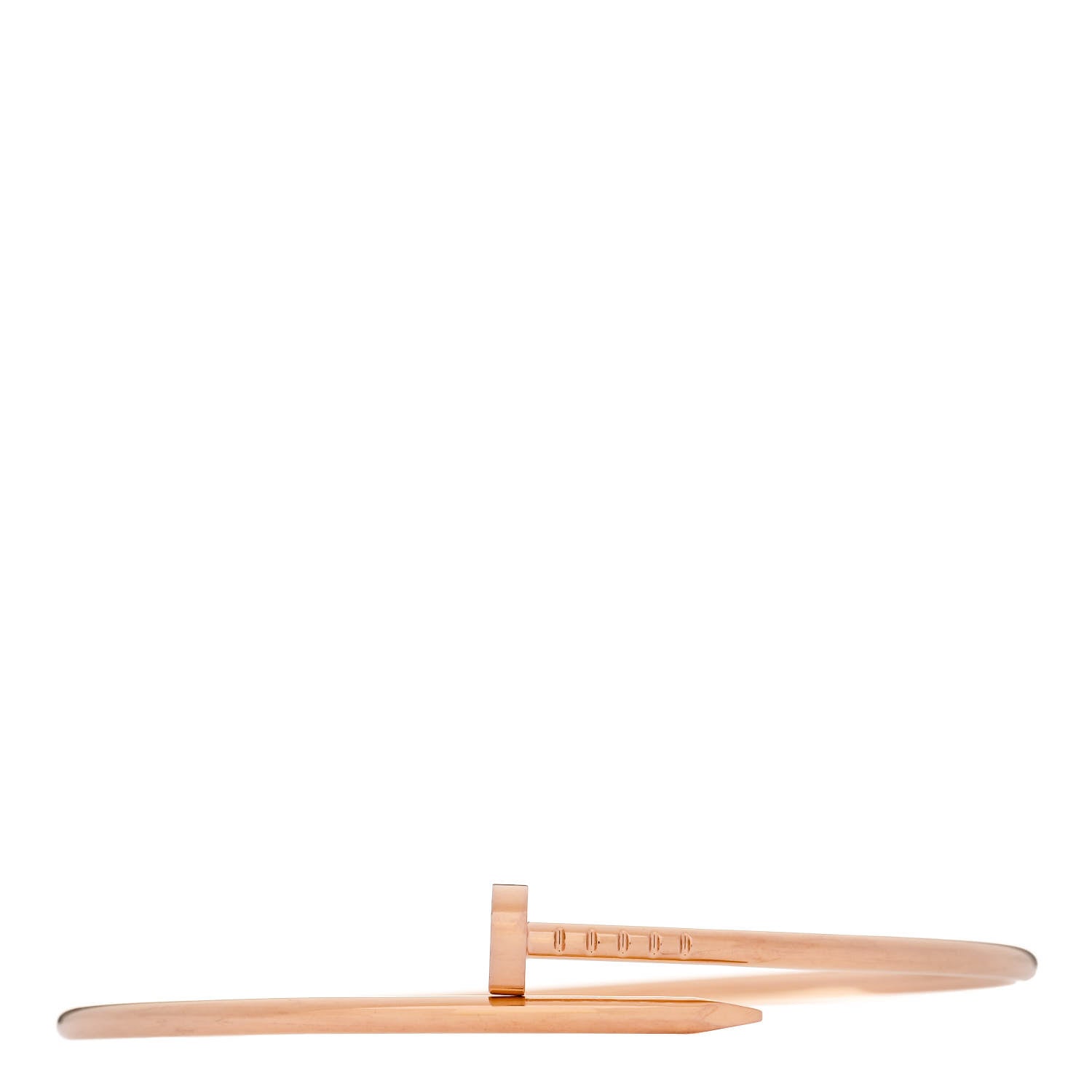 Cartier 18K Pink Gold Small Juste Un Clou Bracelet 19 1 of 3
