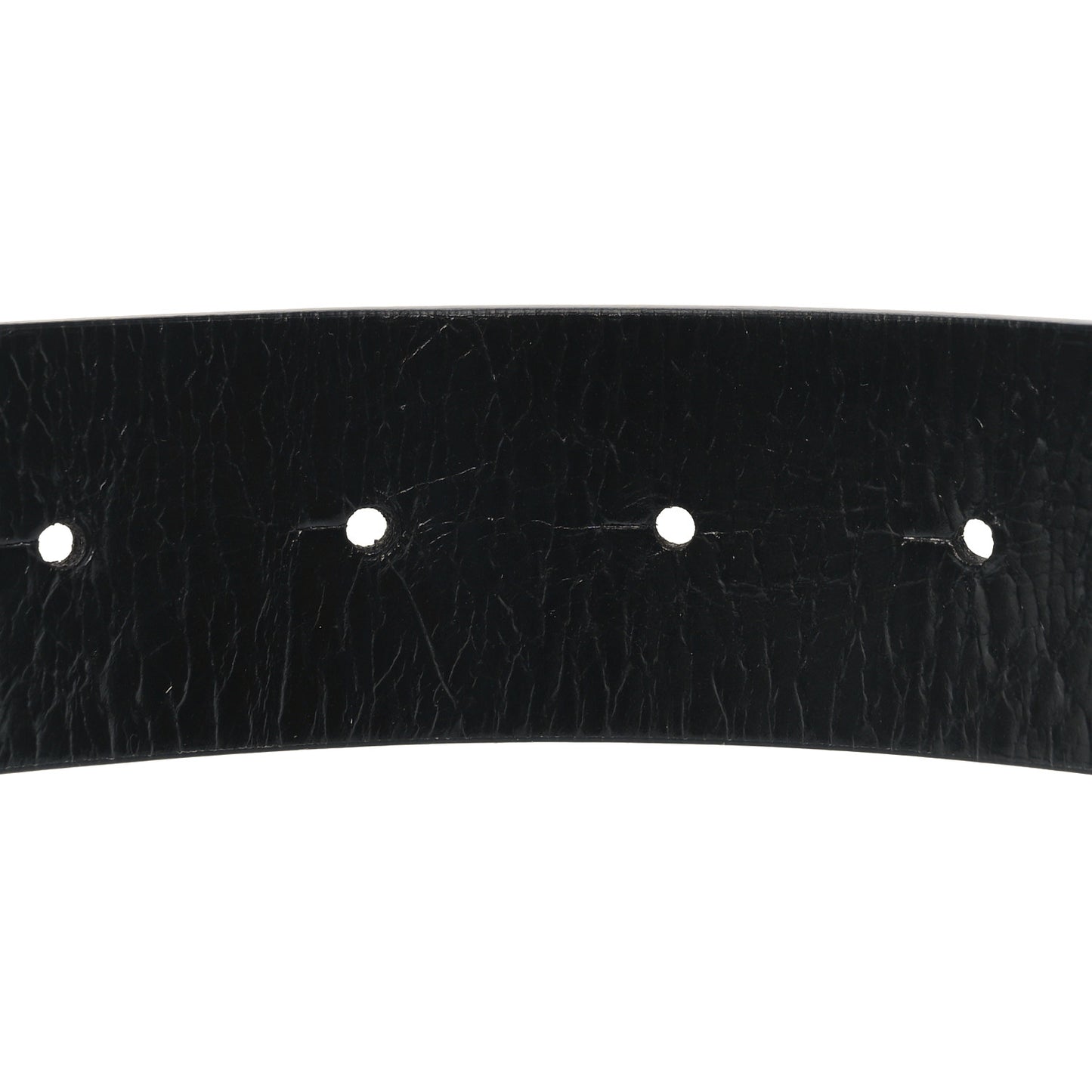 Patent Calfskin CC Reversible 80 32 Belt White Black