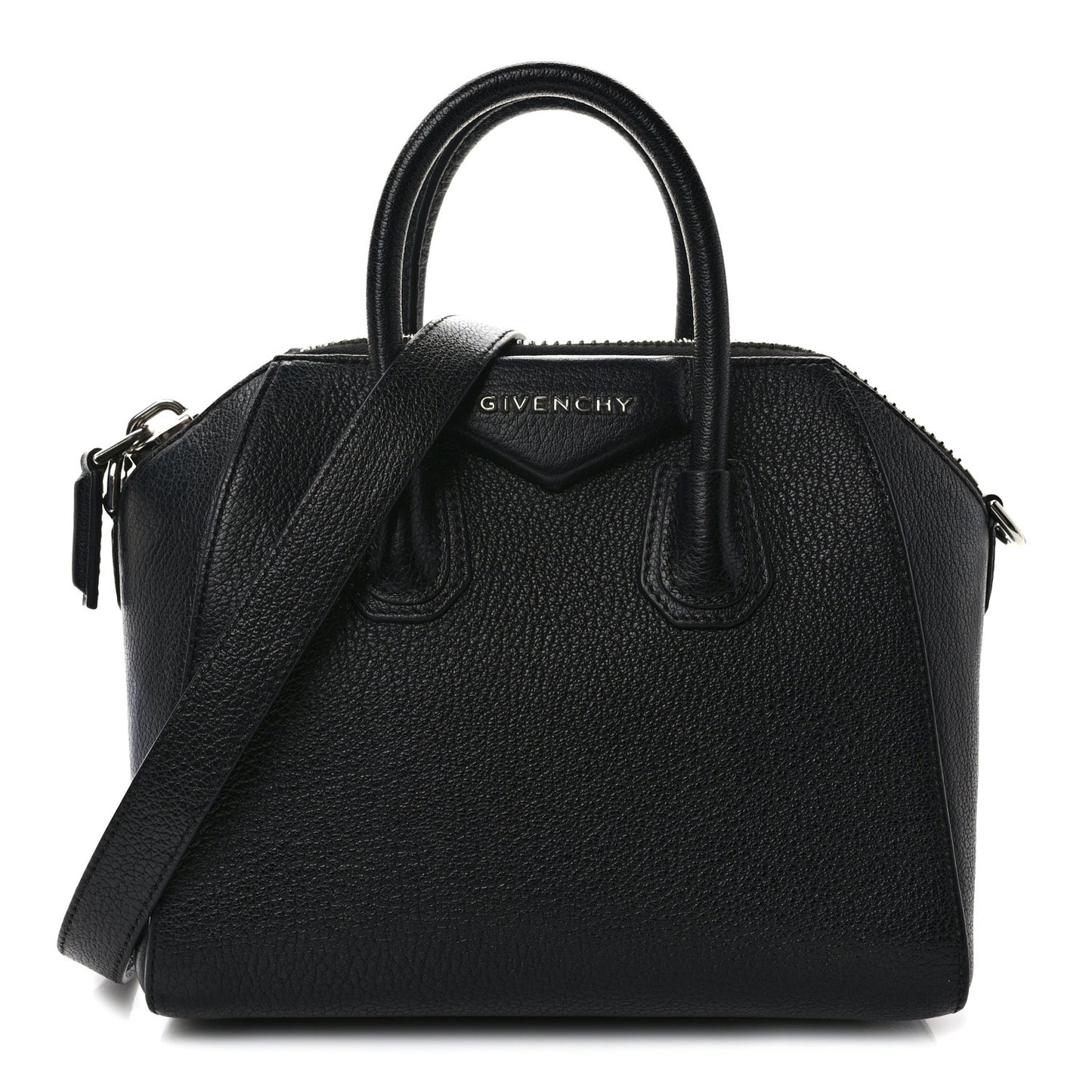 Sugar Goatskin Mini Antigona Black