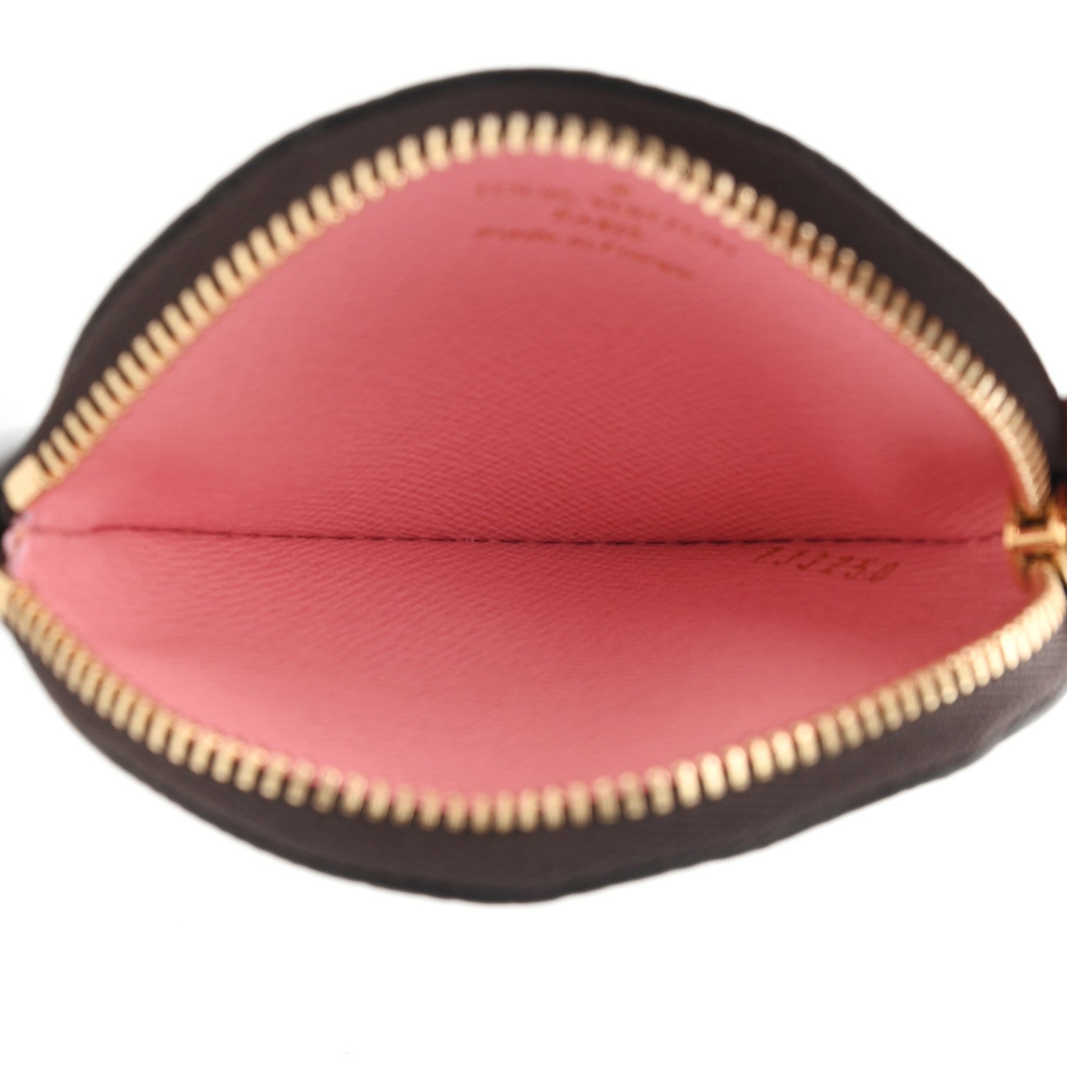 Louis Vuitton Monogram 2020 Christmas Animation Swing Ride Round Coin Purse Pink Poppy 5 of 8