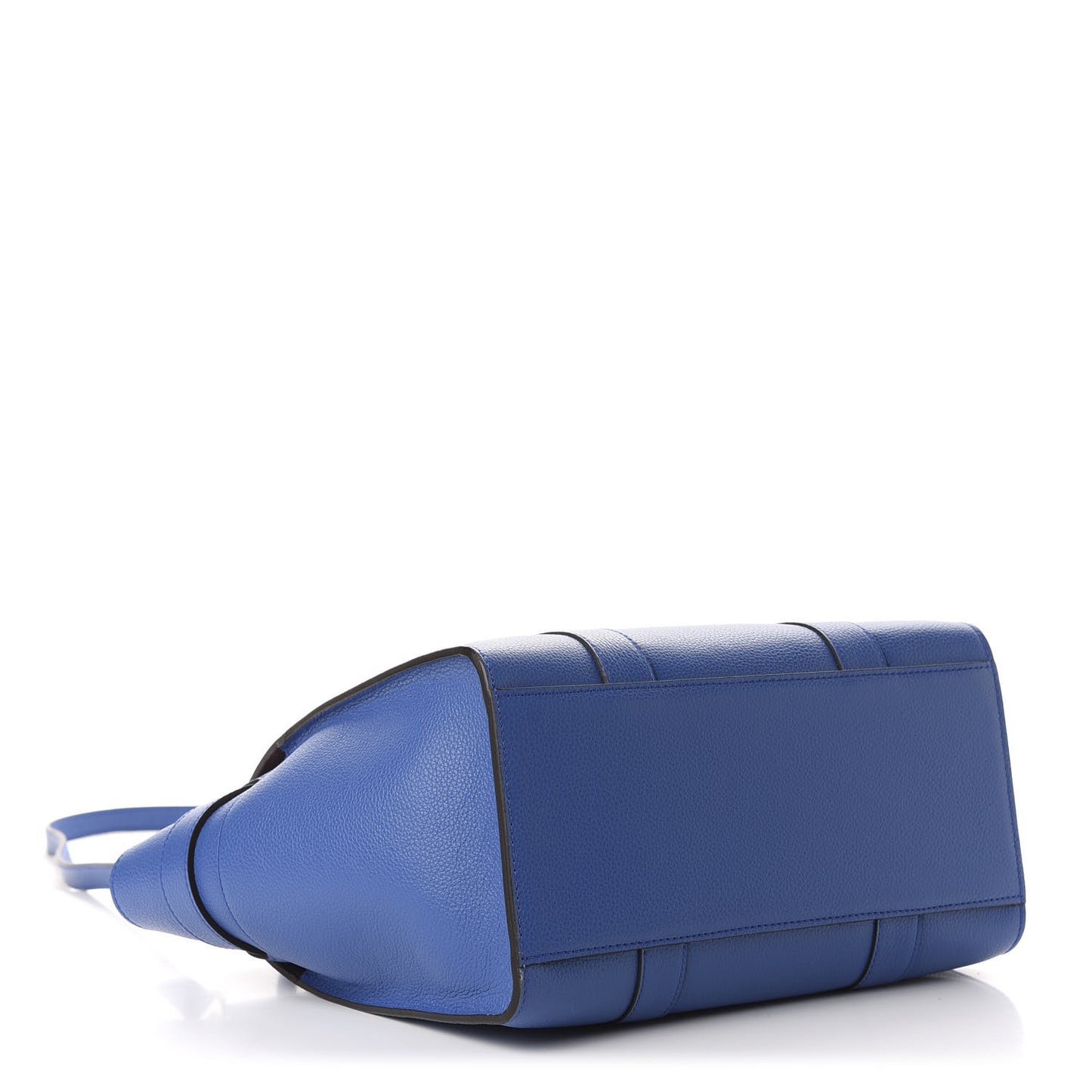 Small Classic Grain Small Bayswater Zip Tote Porcelain Blue