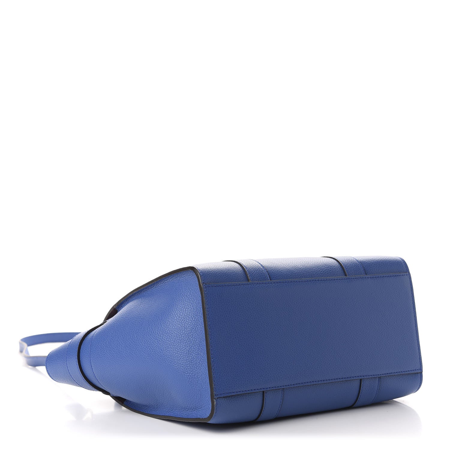 Mulberry Small Classic Grain Small Bayswater Zip Tote Porcelain Blue 4 of 9