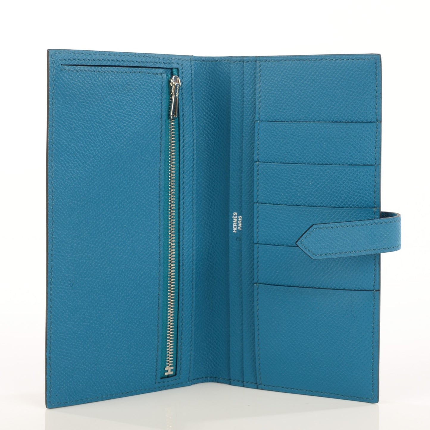 Epsom Bi Color Bearn Wallet Bleu Sapphire Izmir