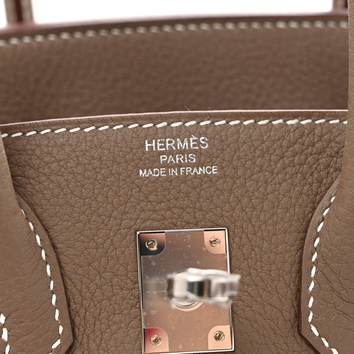 Hermes Togo Birkin 25 Etoupe 6 of 12