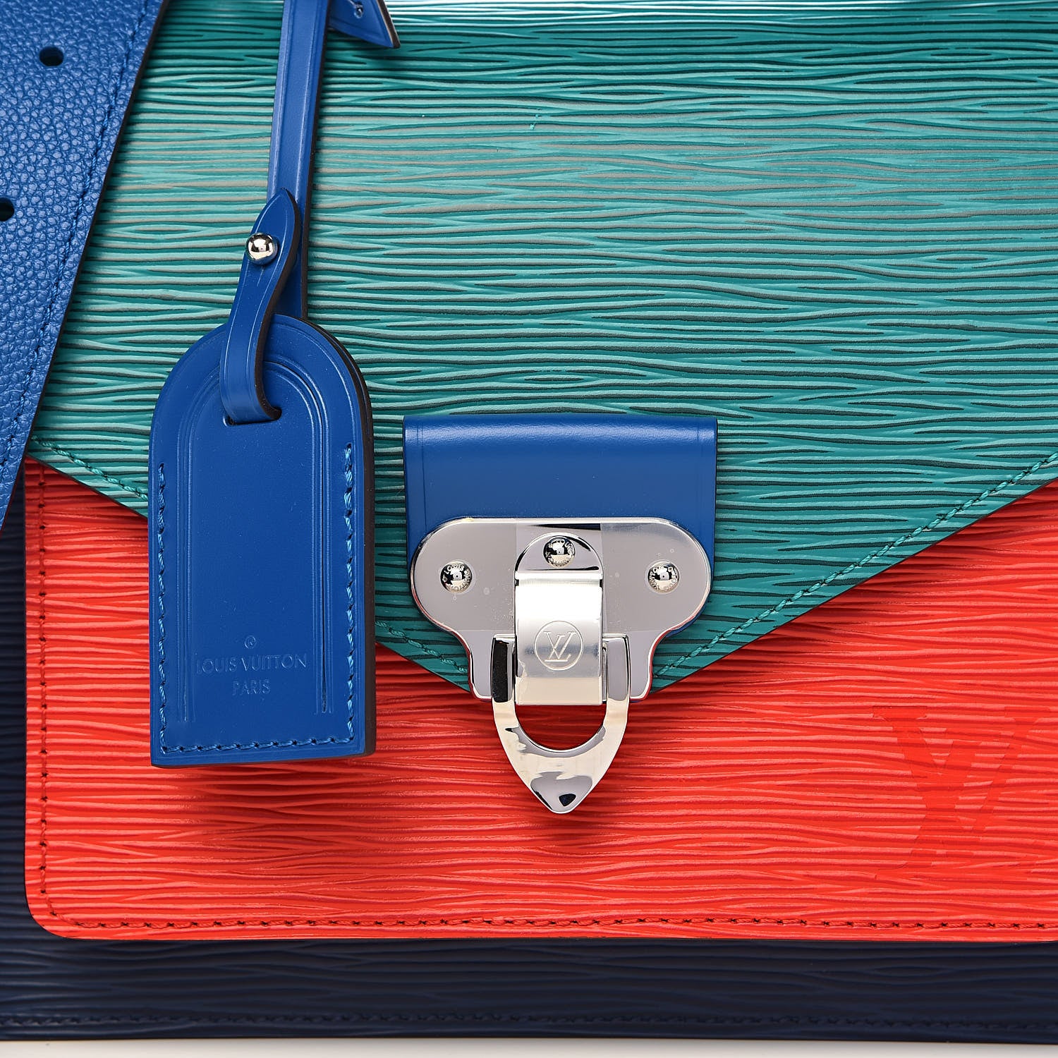 Louis Vuitton Epi Neo Monceau Emerald Green Indigo 10 of 10