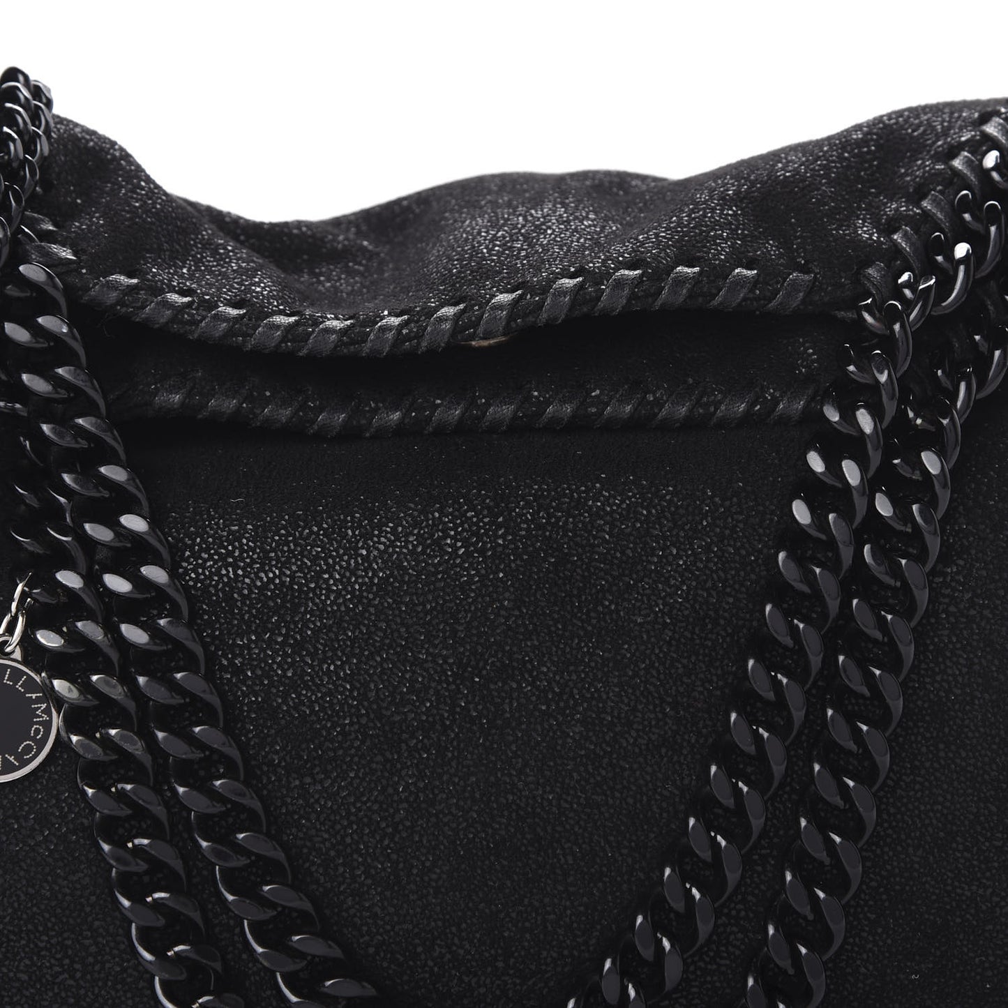 Shaggy Deer Mini Falabella Tote Black