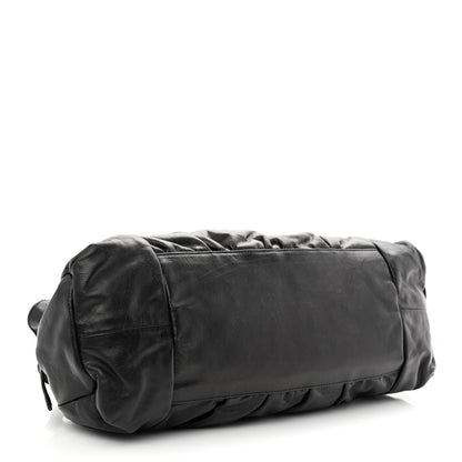 Gucci Calfskin Medium Hysteria Hobo Black 3 of 9