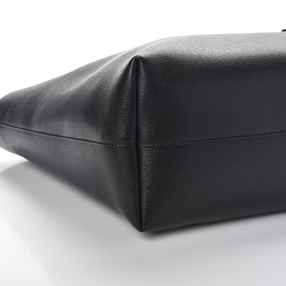 Fendi Vitello Elite Cuoio Monster Buggies Medium Roll Tote Black Multicolor Blue Cobalto 10 of 11