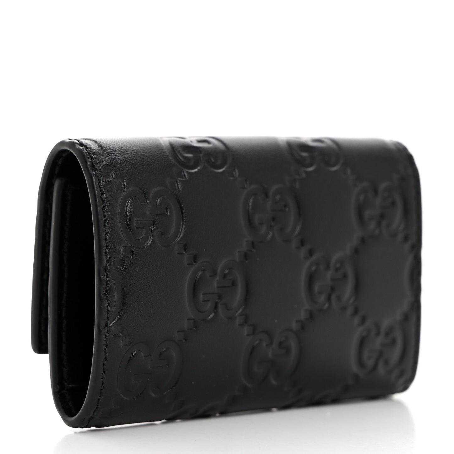Microguccissima 6 Key Holder Case Black
