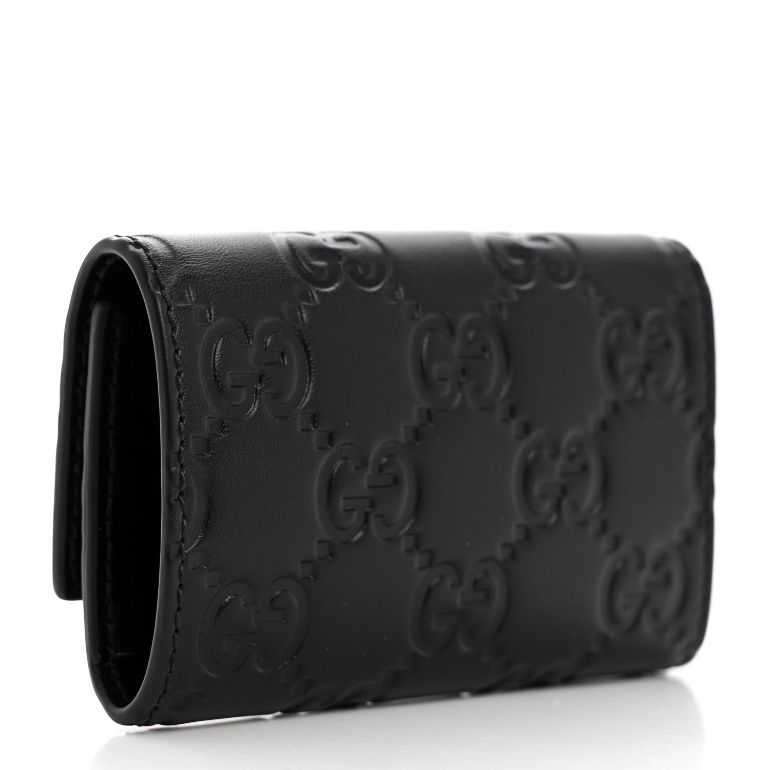 Gucci Microguccissima 6 Key Holder Case Black 3 of 8