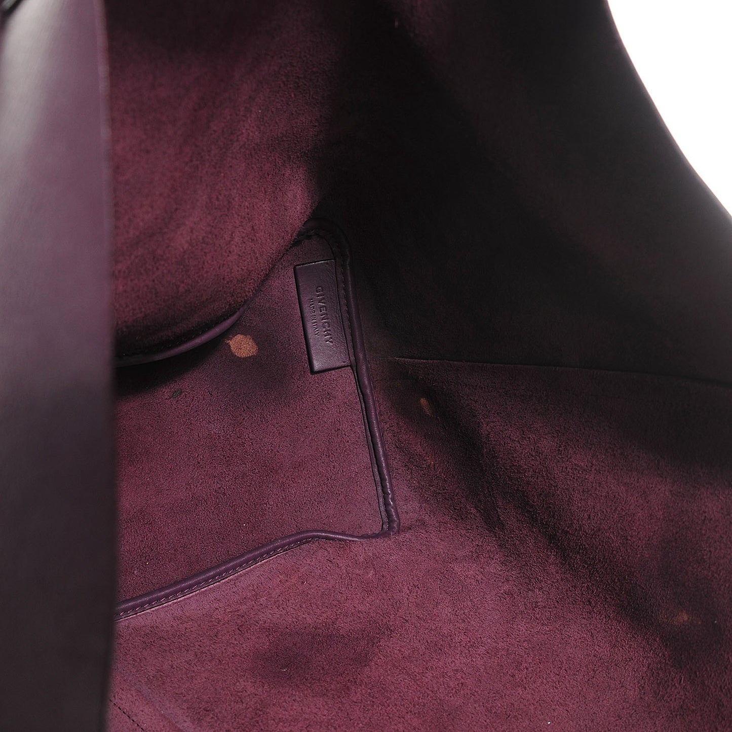 Calfskin Large Antigona Tote Aubergine