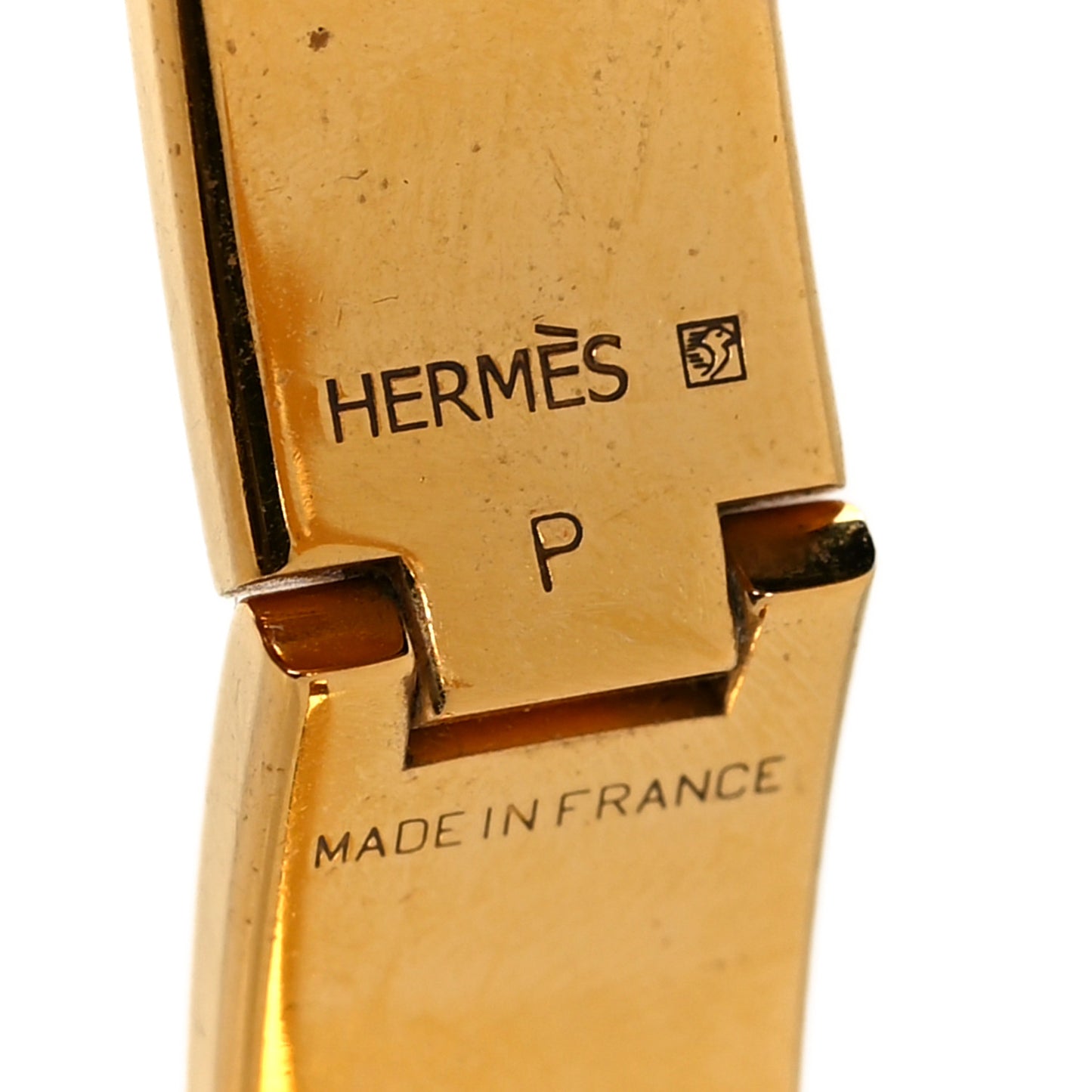 Enamel Narrow Clic Clac H Bracelet PM Orange