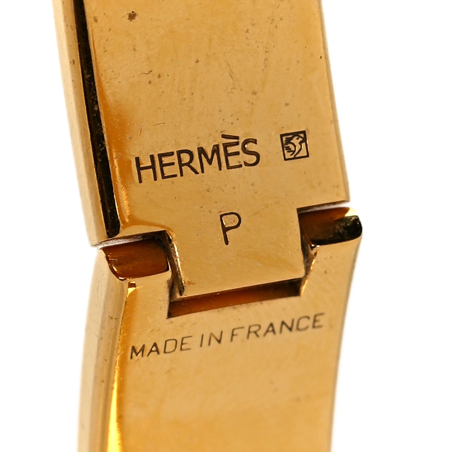 Hermes Enamel Narrow Clic Clac H Bracelet PM Orange 5 of 5