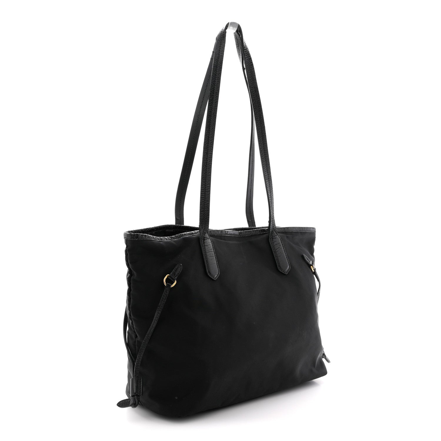 Prada Tessuto Nylon Tote Black 3 of 14