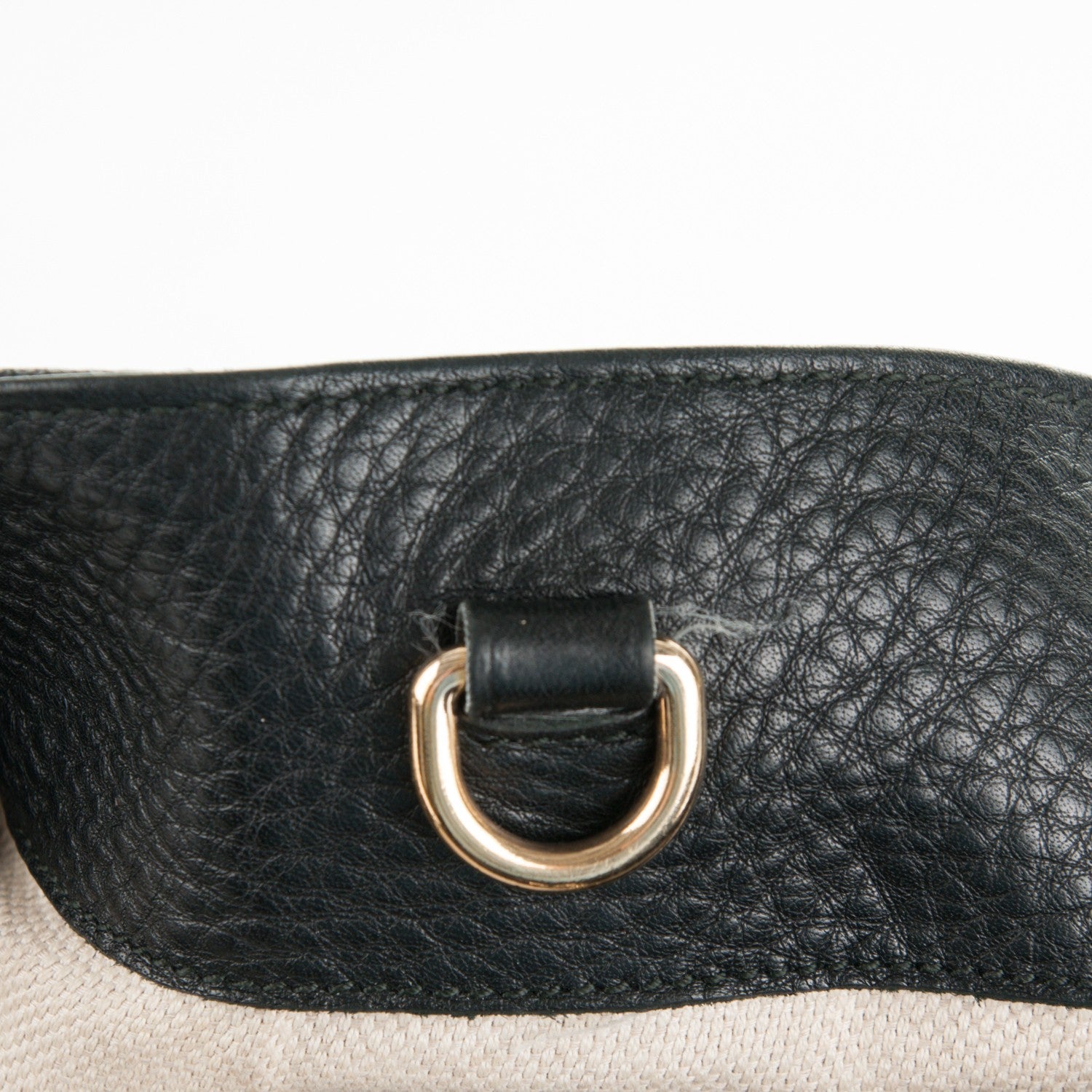 Gucci Pebbled Calfskin Medium Soho Chain Shoulder Bag Black 10 of 13