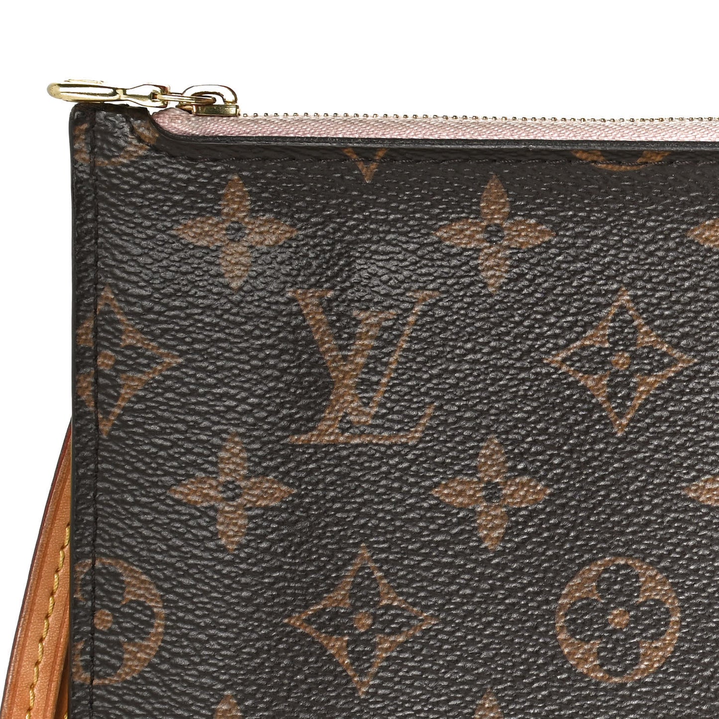 Monogram Neverfull MM GM Pochette Rose Ballerine