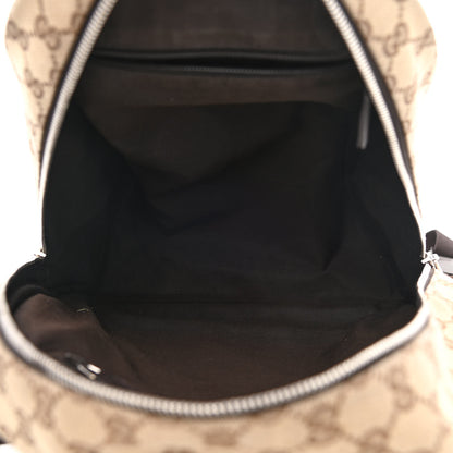Gucci Monogram Travel Backpack Dark Brown 5 of 11