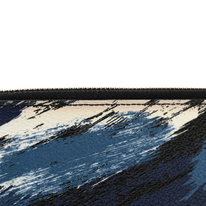 Louis Vuitton Canvas Printed Brushstroke Camouflage Pochette Jour PM Blue 7 of 7