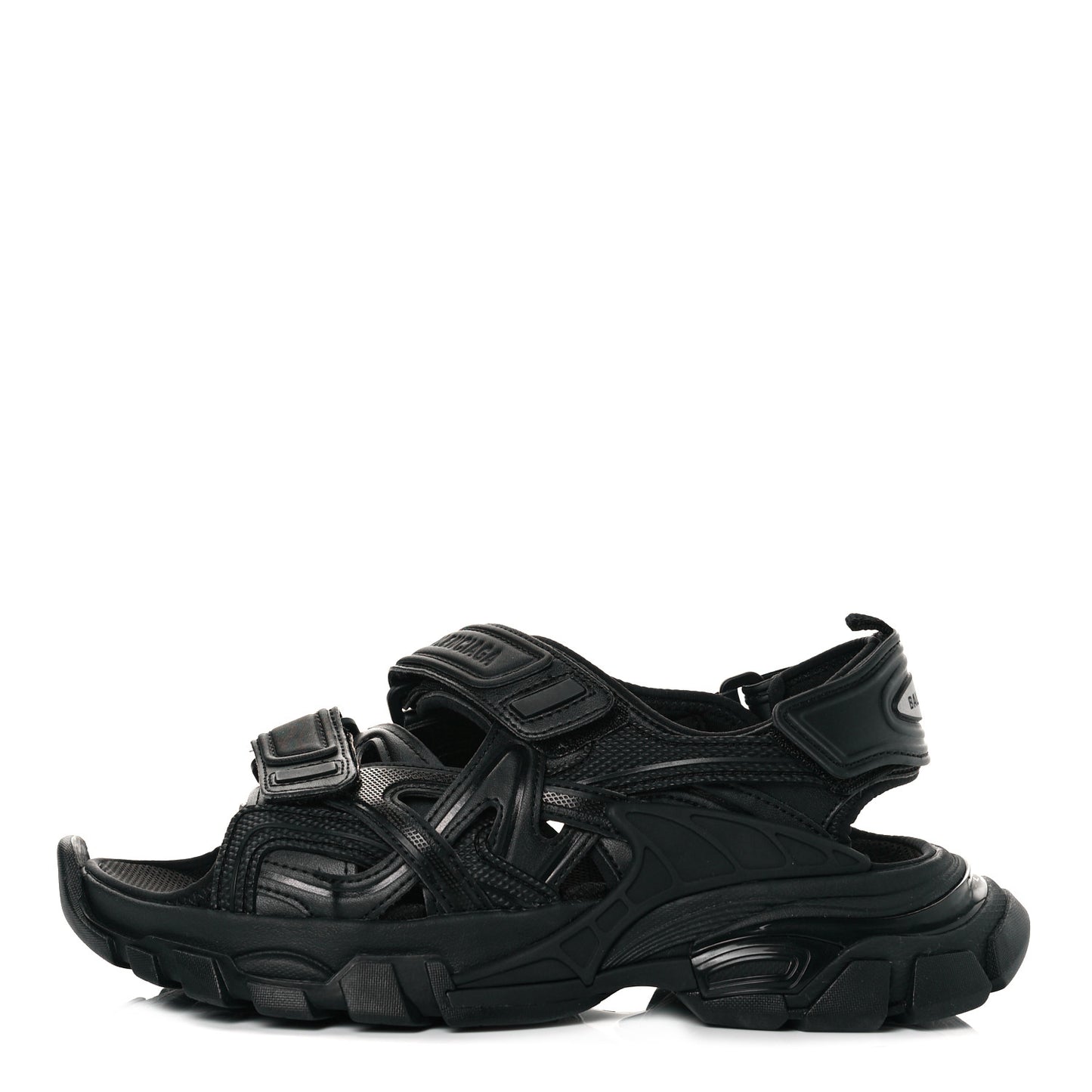 Neoprene Rubber Womens Track Sandals 37 Black