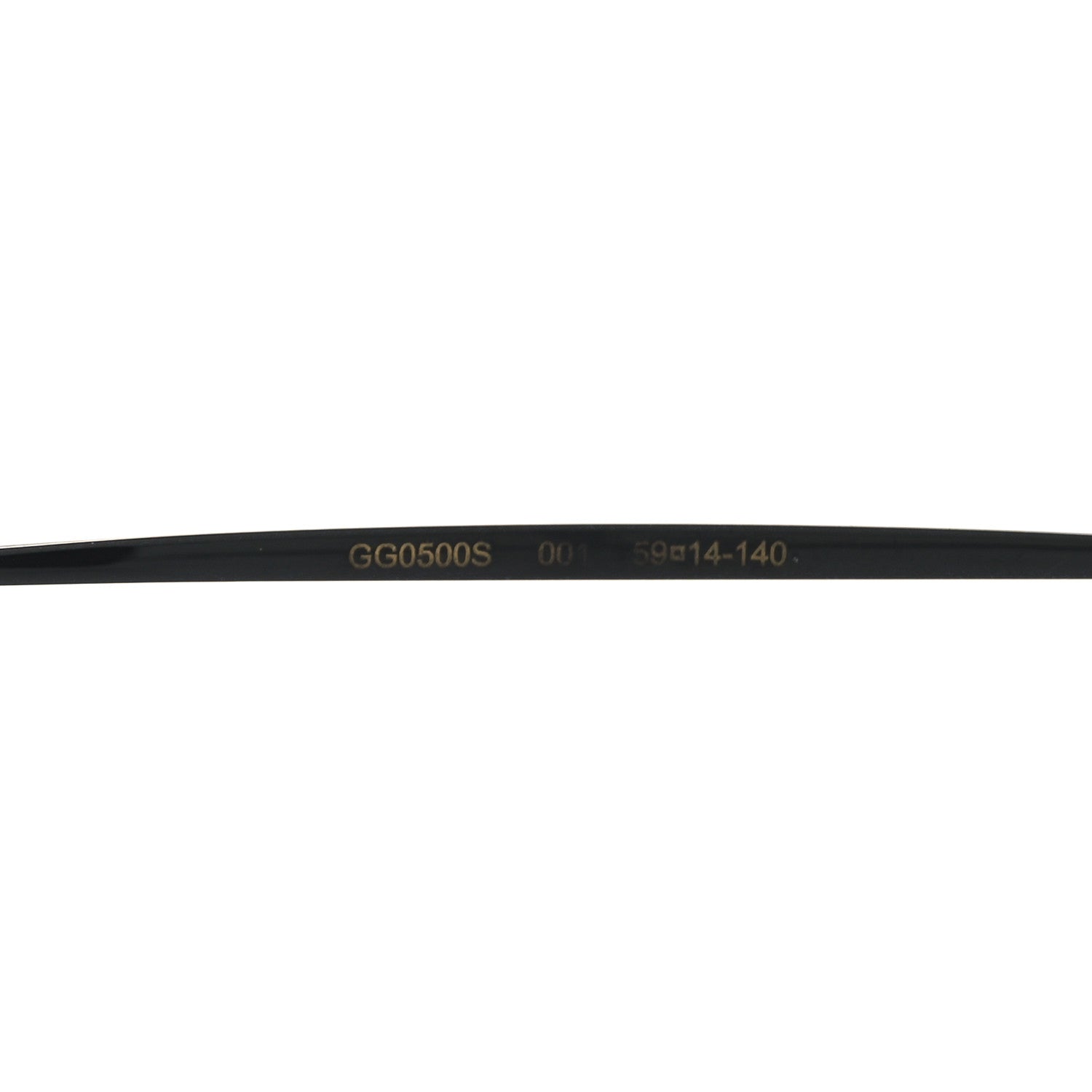 Gucci Aviator Sunglasses GG0500S Black 6 of 7