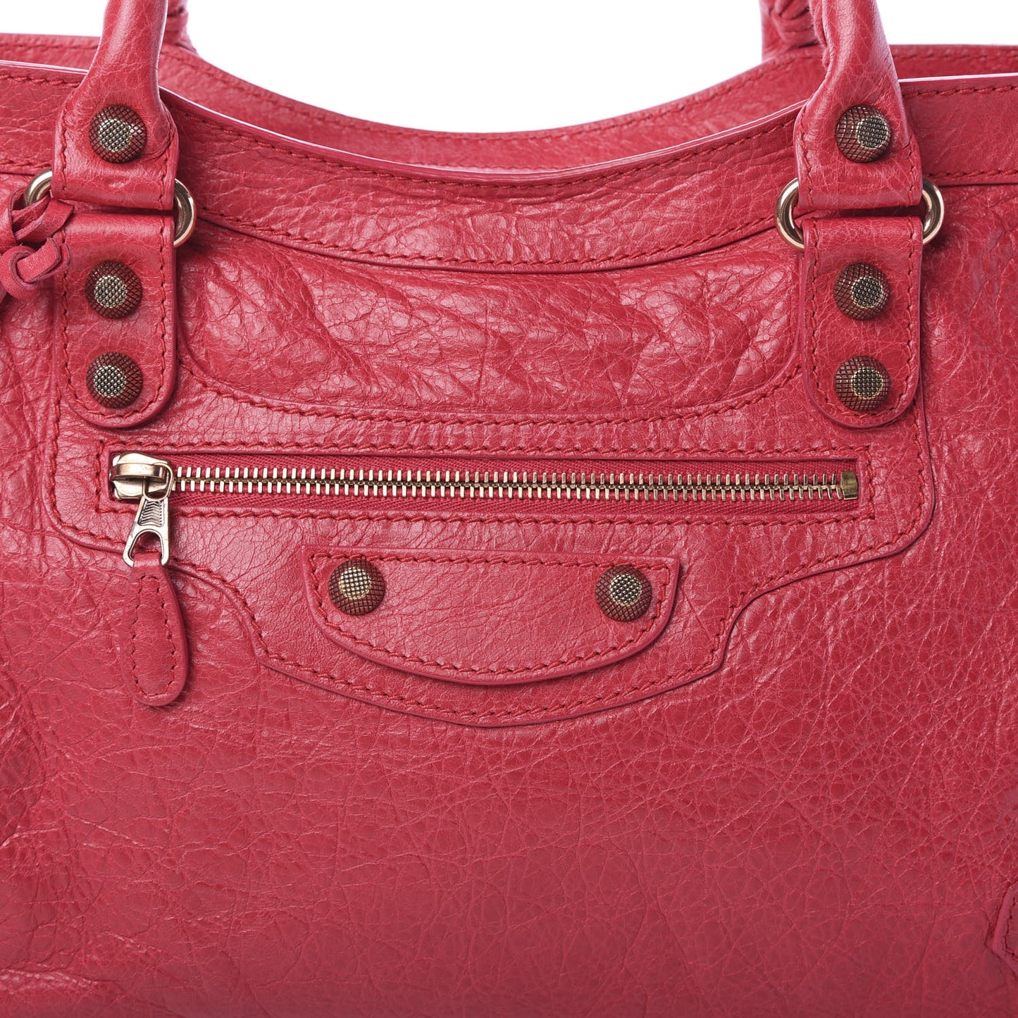 Agneau Giant 12 Rose Gold Hardware City Rose Thulian
