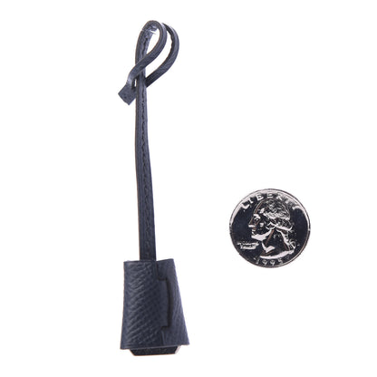 Hermes Epsom Clochette Charm Bleu Indigo 2 of 3
