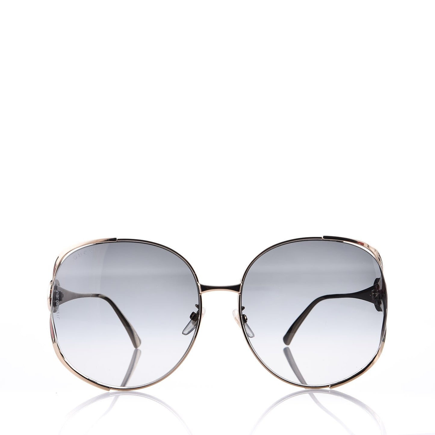 Metal Round Frame GG0225S Sunglasses Gold