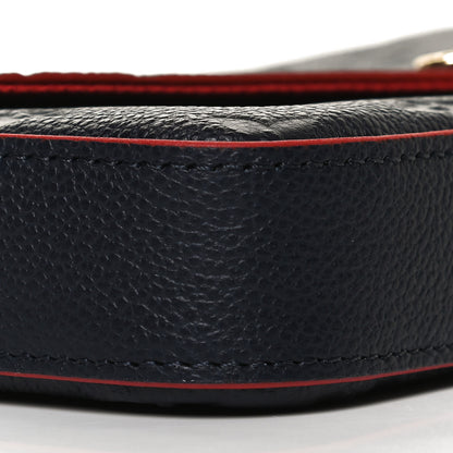 Louis Vuitton Empreinte Pochette Felicie Chain Wallet Marine Rouge 8 of 12