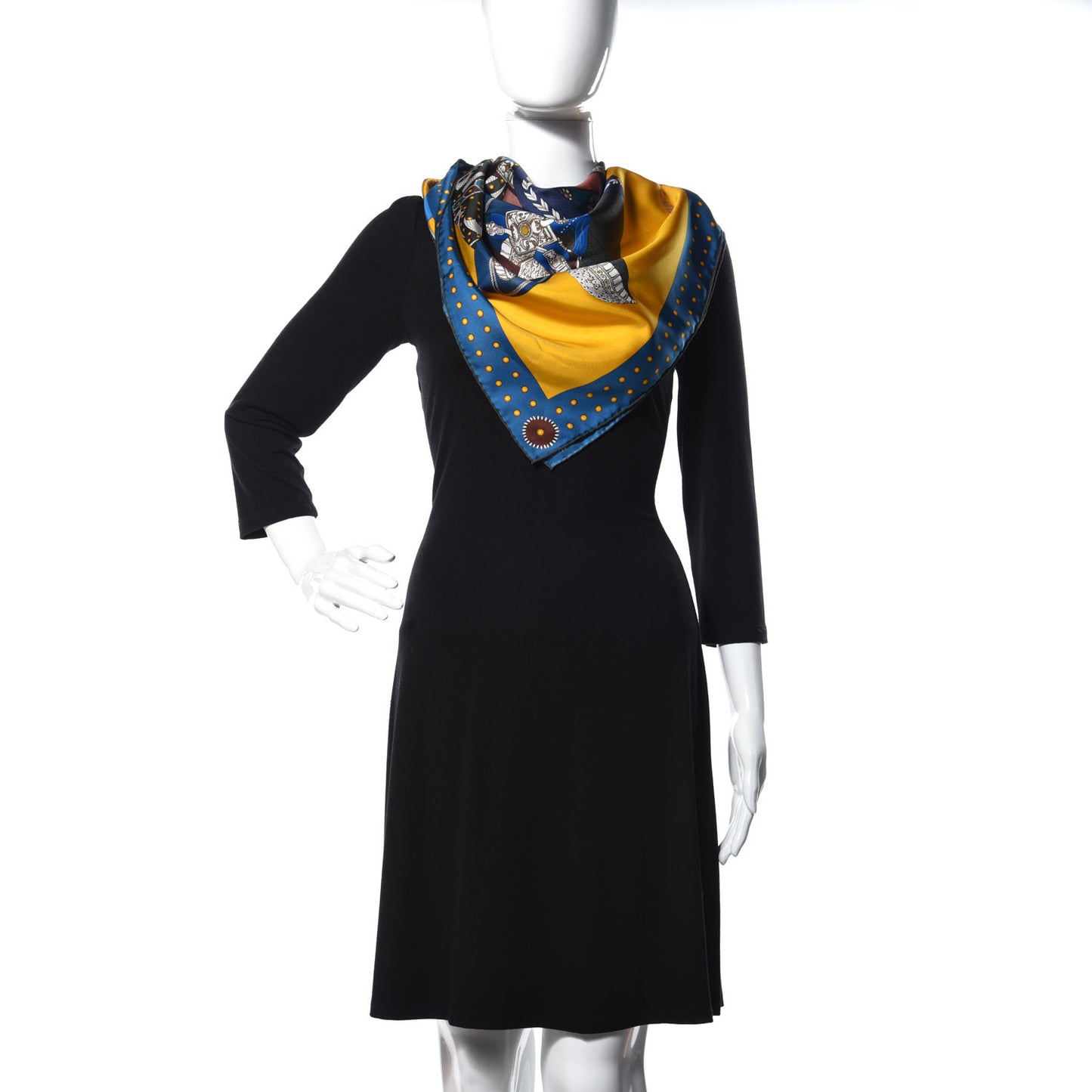 Silk Selle De Dignitaire Scarf 90