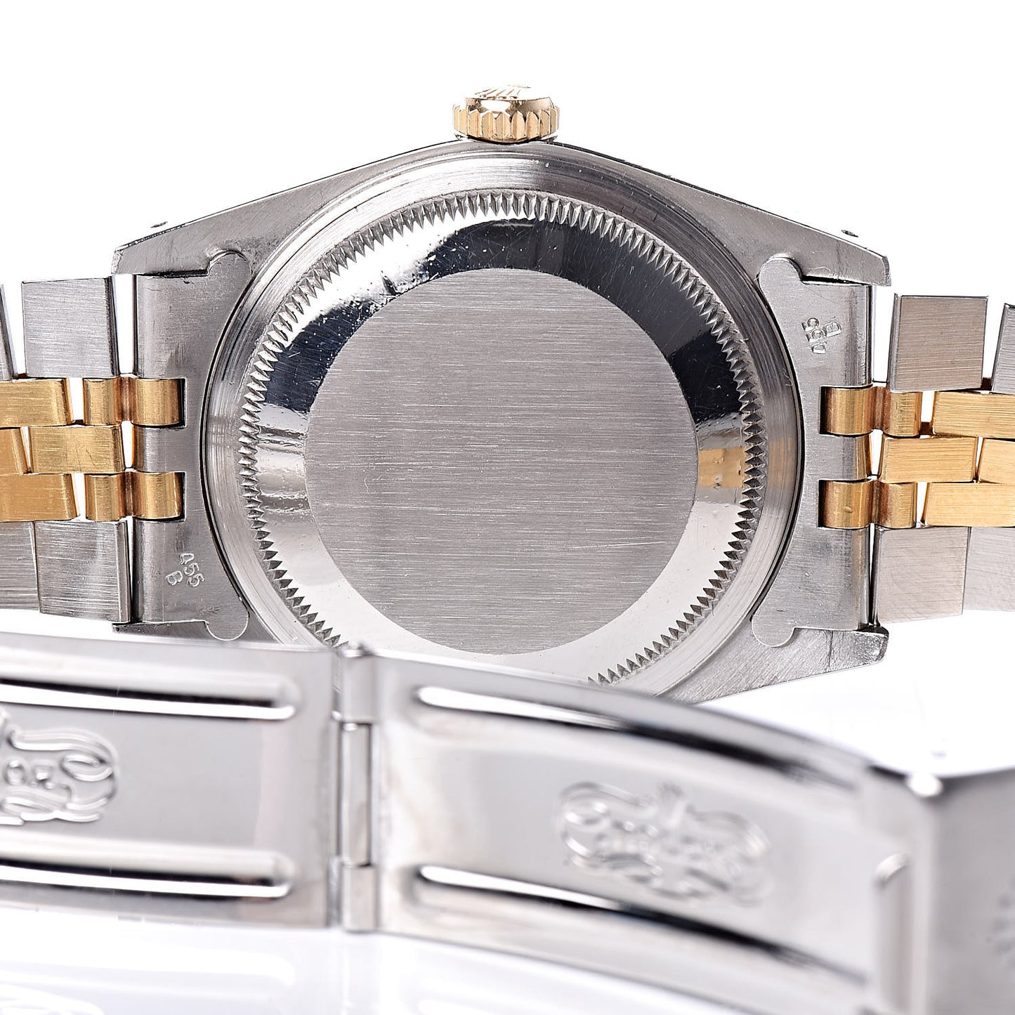 Stainless Steel 18K Yellow Gold 36mm Oyster Perpetual Datejust Watch Champagne 16233