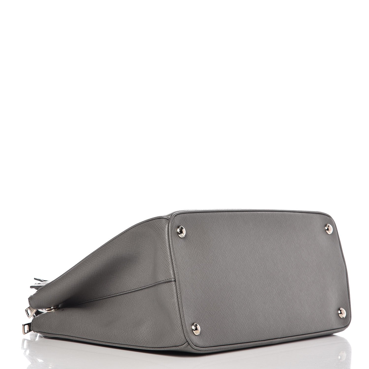 Prada Saffiano Medium Galleria Double Zip Tote Marmo 4 of 8