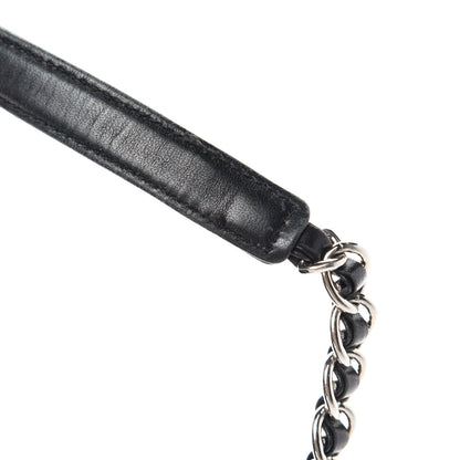 Prada Nylon Tessuto Chain Shoulder Bag Black 8 of 11