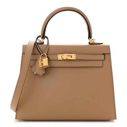 Hermes Epsom Kelly Sellier 25 Chai 1 of 11