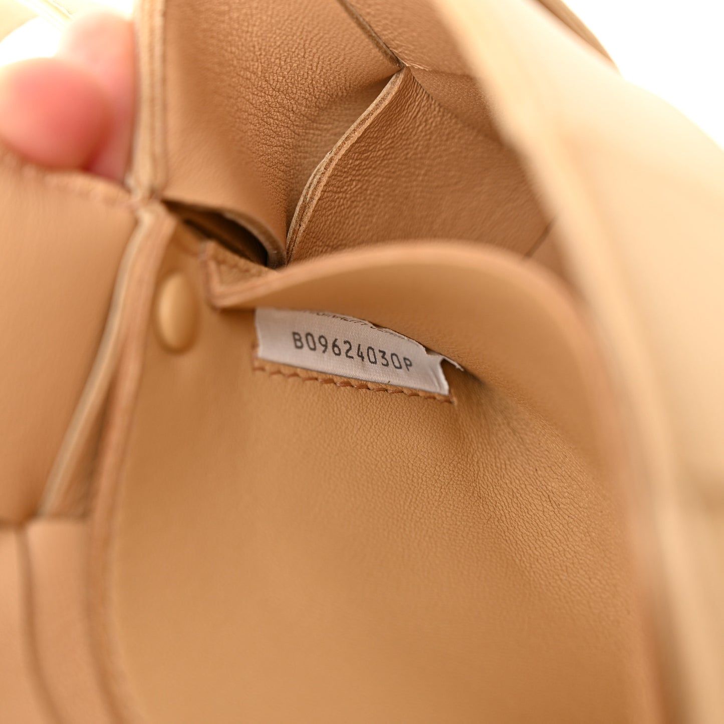 Nappa Maxi Intreccio The Belt Cassette Bag Almond