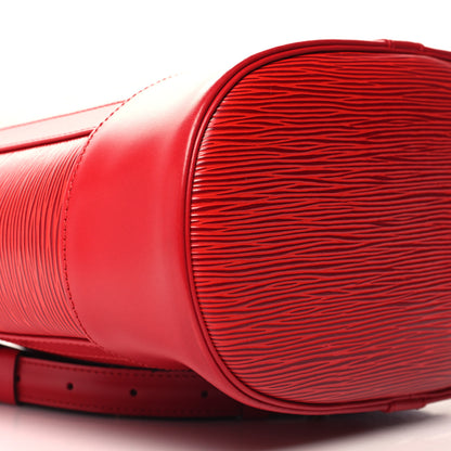 Louis Vuitton Epi Randonnee PM Castillan Red 8 of 9
