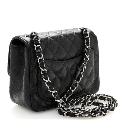 Chanel Caviar Quilted Mini Square Flap Black 3 of 11