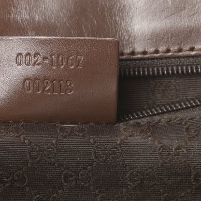 Gucci Canvas Web Small Jackie O Hobo Brown 7 of 20