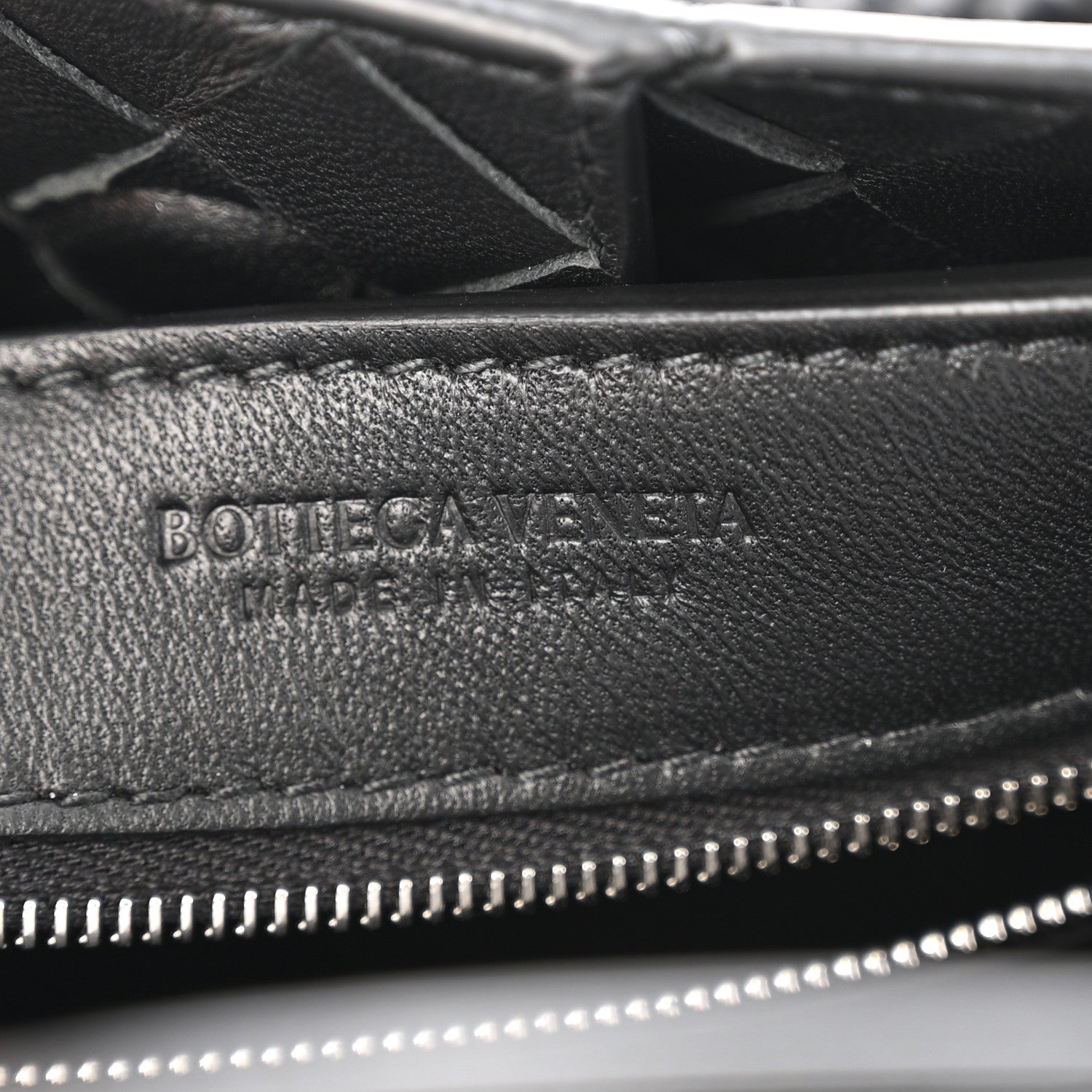 Bottega Veneta Nappa Intrecciato Small Andiamo Shoulder Bag Black 7 of 12