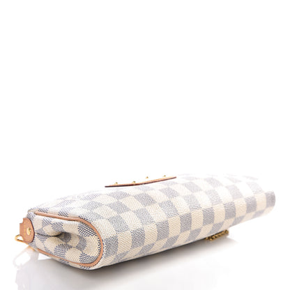 Louis Vuitton Damier Azur Eva Clutch 3 of 9