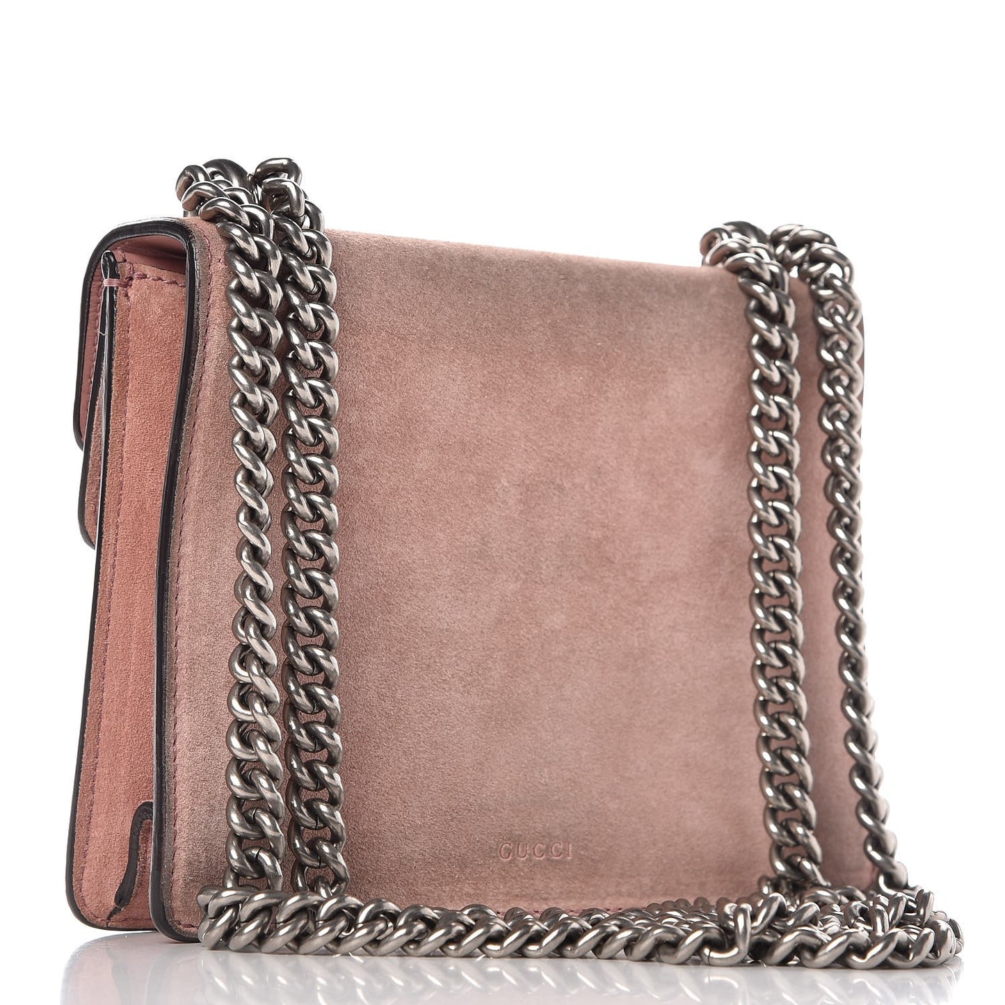 Suede Mini Dionysus Shoulder Bag Pink