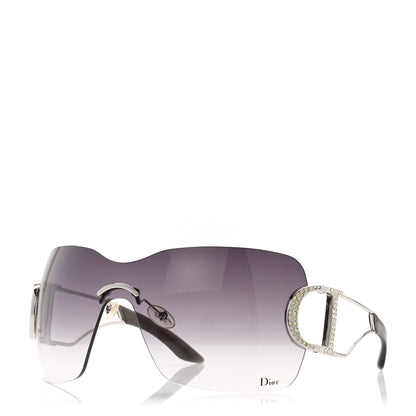 Christian Dior Crystal Diorly 1 Sunglasses Black 1 of 7
