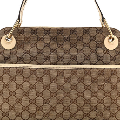 Gucci Monogram Medium Eclipse Shoulder Bag Off White 8 of 10