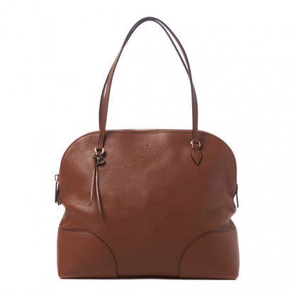 Gucci Pebbled Calfskin Medium Bree Shoulder Bag Tabacco 1 of 9