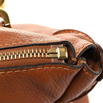 Chloe Calfskin Large Marcie Satchel Tan 12 of 12